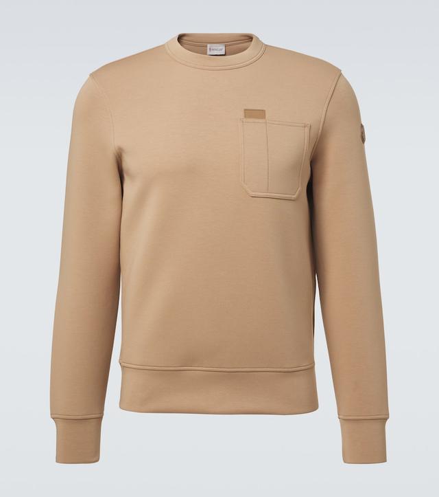 Cotton-blend sweatshirt