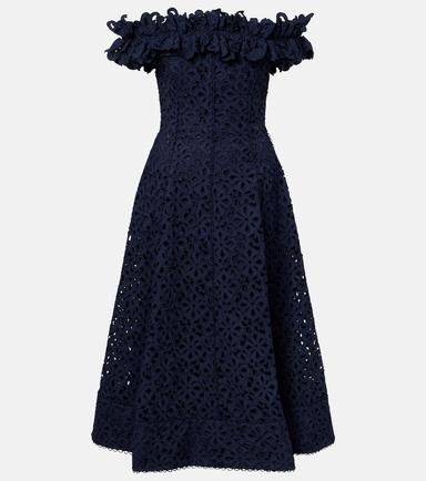 Rebecca Vallance Antalya broderie anglaise cocktail dress | Thumbnail 1