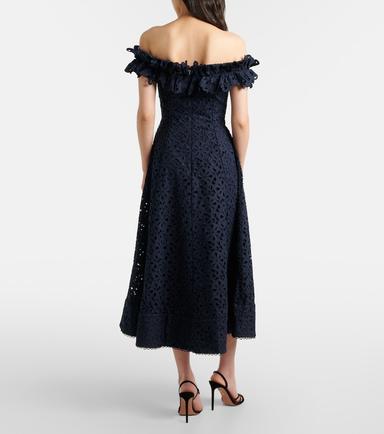 Rebecca Vallance Antalya broderie anglaise cocktail dress | Thumbnail 3