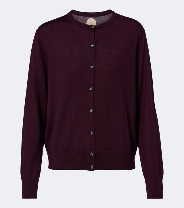 Jardin des Orangers Virgin wool cardigan