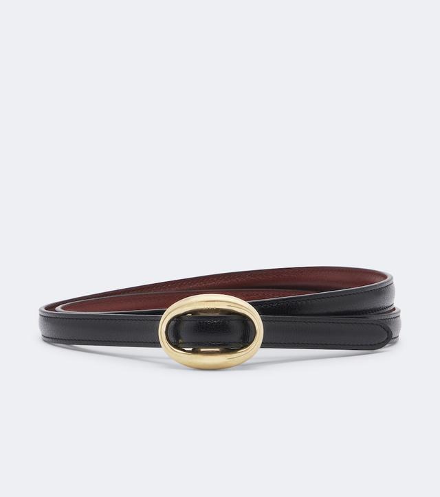 Saint Laurent Reversible leather belt