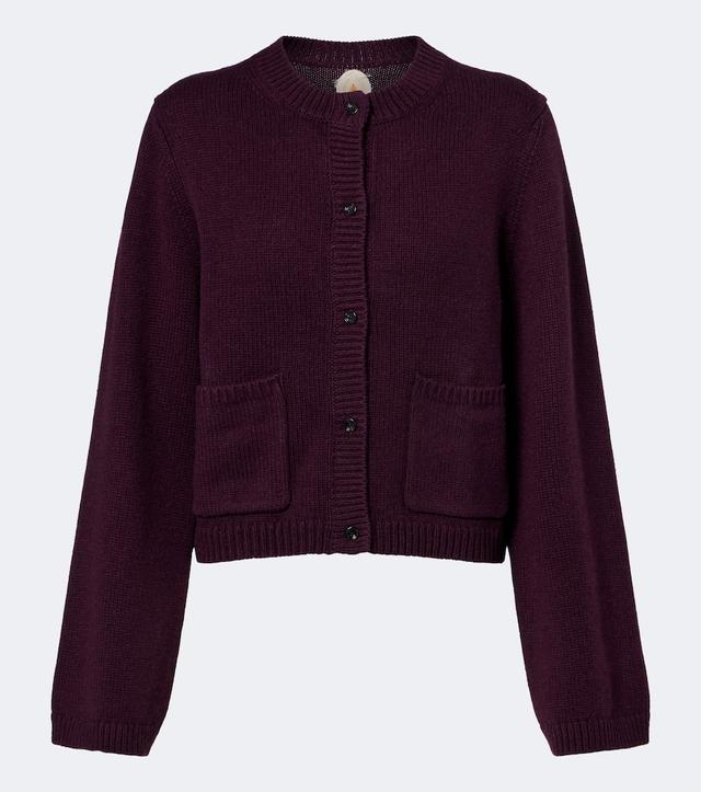 Jardin des Orangers Virgin wool and cashmere cardigan