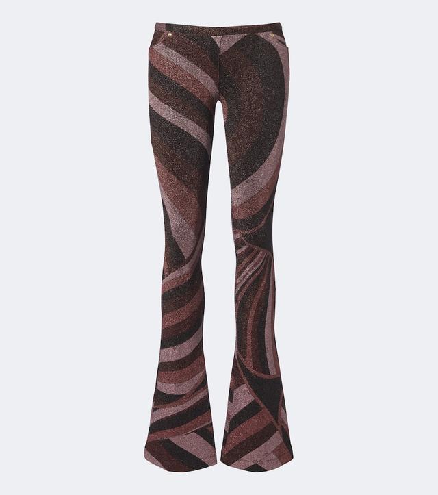 Iride lamé leggings