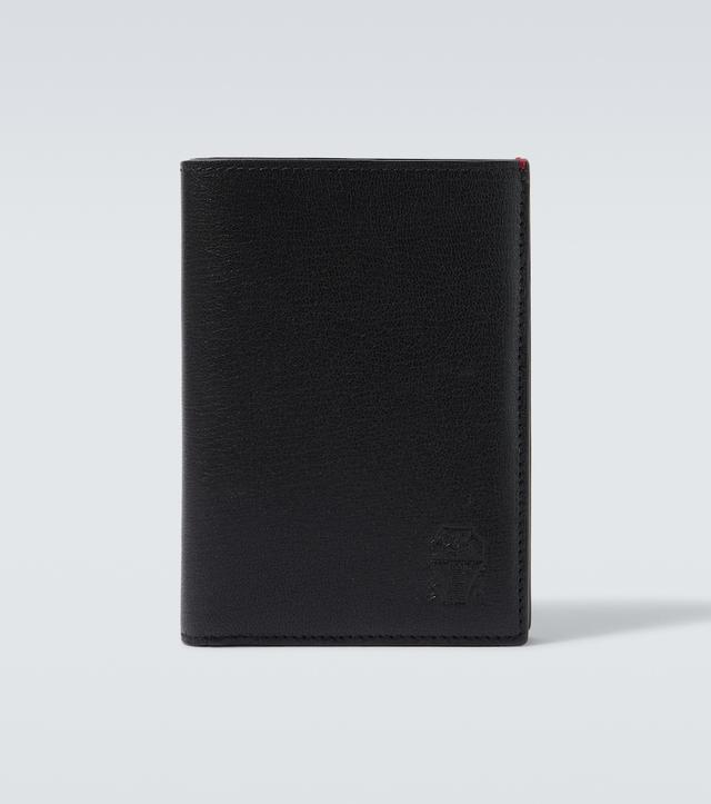 Brunello Cucinelli Leather passport holder