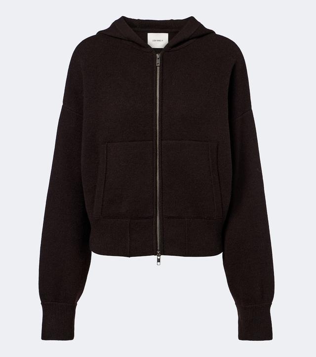 Lilia cashmere zipped cardigan