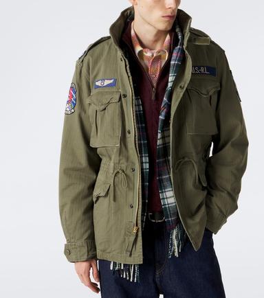 Polo Ralph Lauren Checked fringed wool scarf | Thumbnail 2