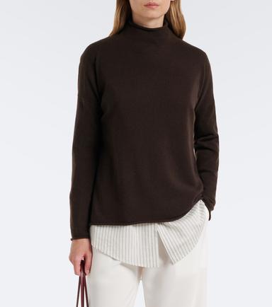 Jardin des Orangers Cashmere mock neck sweater | Thumbnail 3