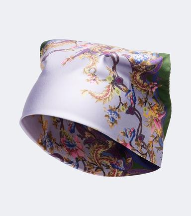 Etro Printed silk twill scarf | Thumbnail 1