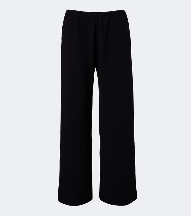 Leset Arielle crêpe wide-leg pants