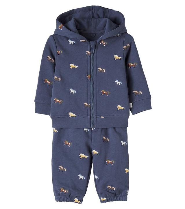 Stella McCartney Kids Baby embroidered hoodie and sweatpants set
