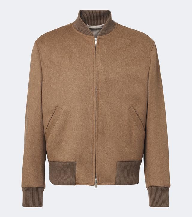 Virgin wool bomber jacket