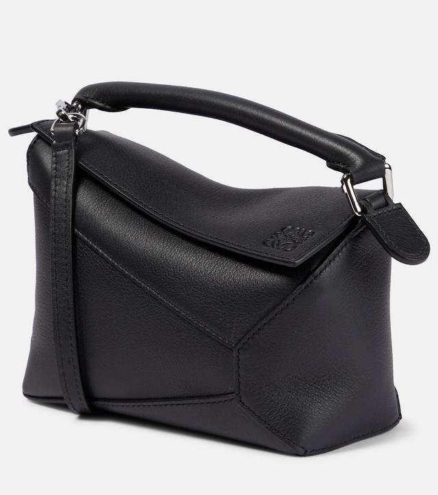 Loewe Puzzle Edge Mini leather top-handle bag