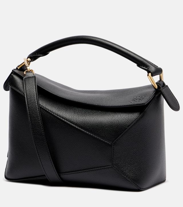 Loewe Puzzle Edge Small leather top-handle bag