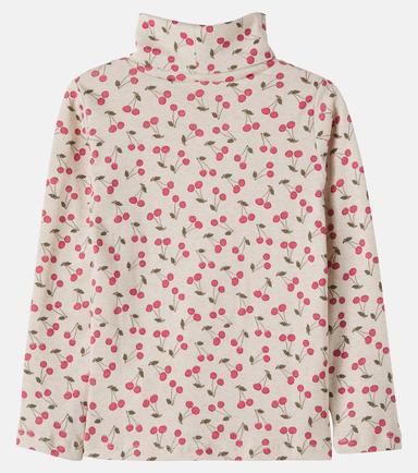 Bonpoint Tahiti printed cotton turtleneck top | Thumbnail 3