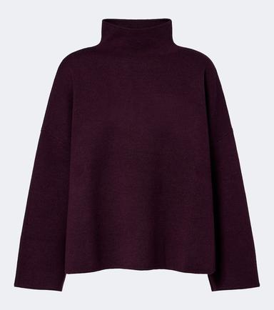 Jardin des Orangers Virgin wool and cashmere high neck sweater | Thumbnail 1