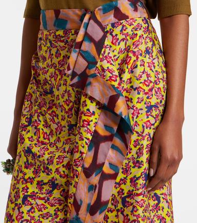 Dries Van Noten Sole printed midi skirt | Thumbnail 2