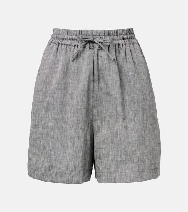 Asceno Boston linen shorts