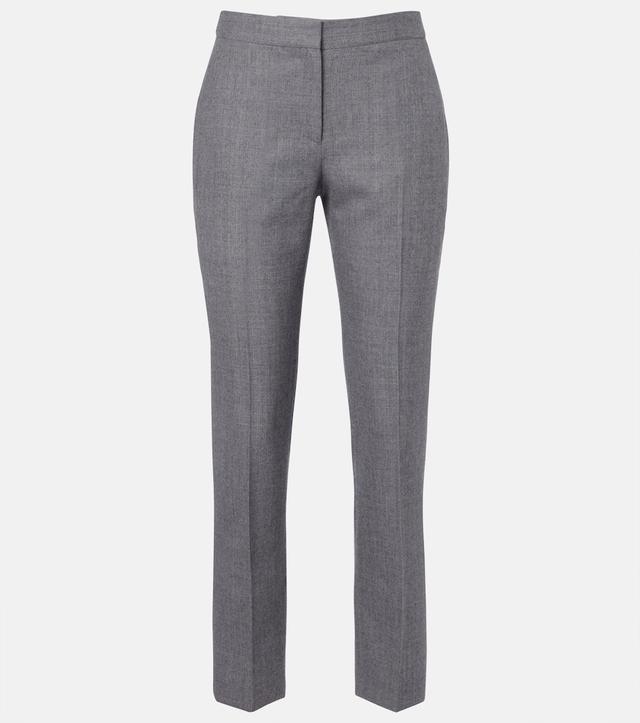 McQueen Wool slim pants