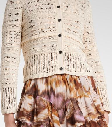 Marant Étoile Ajaline cotton cardigan | Thumbnail 3