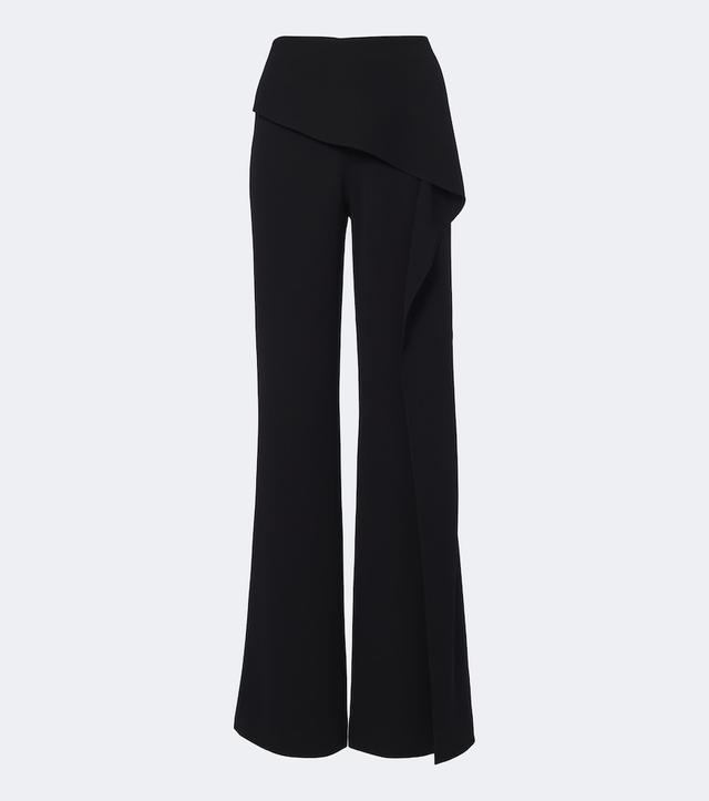 Roland Mouret Draped wide-leg pants