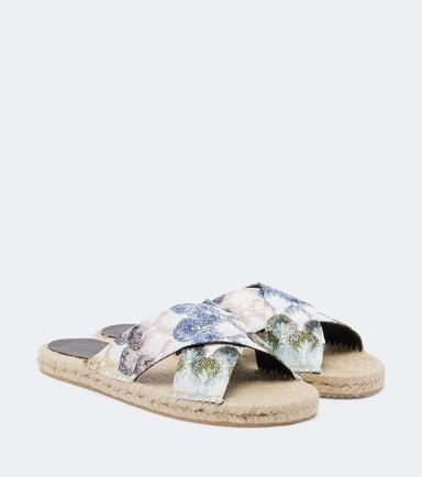 Missoni Harlow lamé espadrille sandals | Thumbnail 1