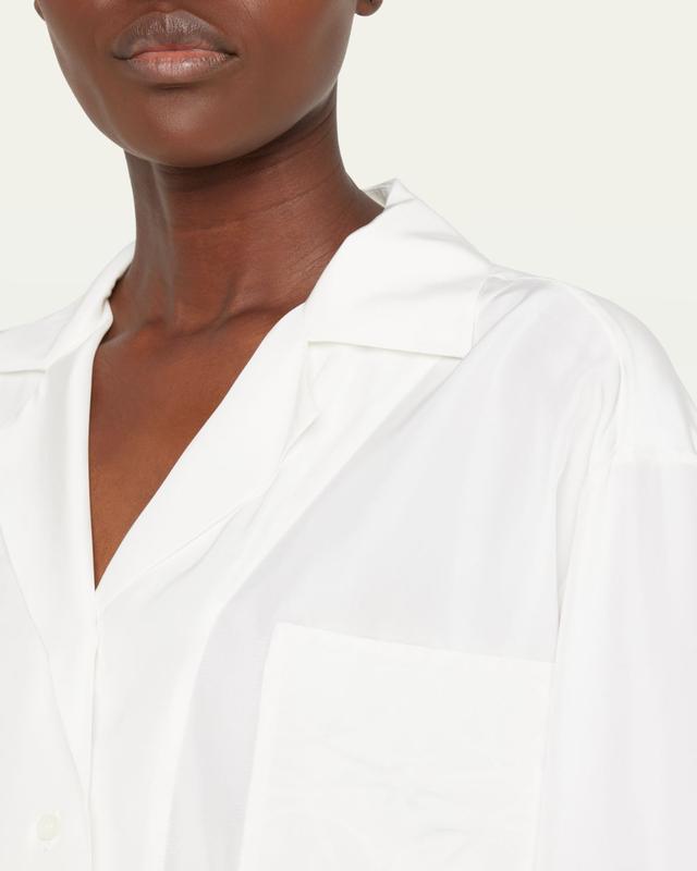 Akris punto Square-Neck Jersey Top