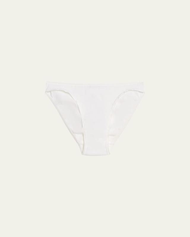 Hanro Seamless High-Cut Cotton Briefs