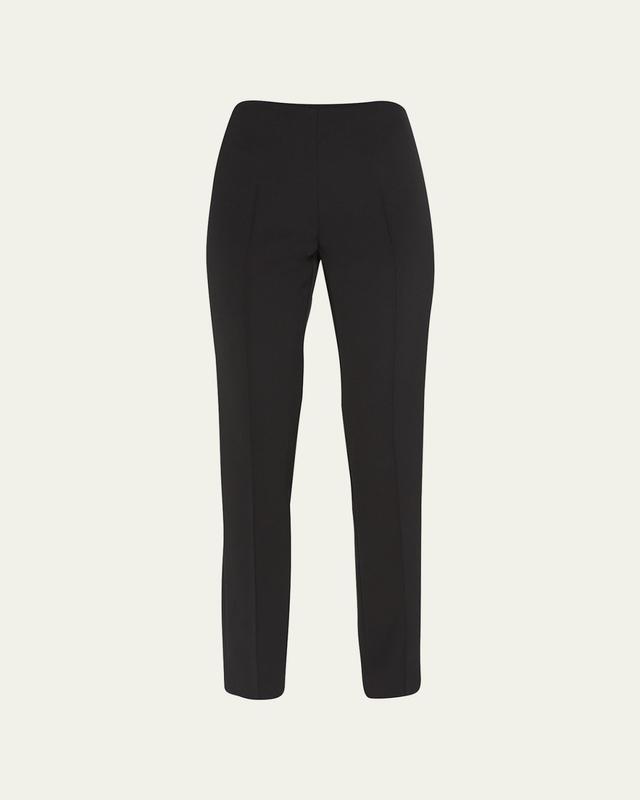 Akris Melissa Silk Marocain Pants