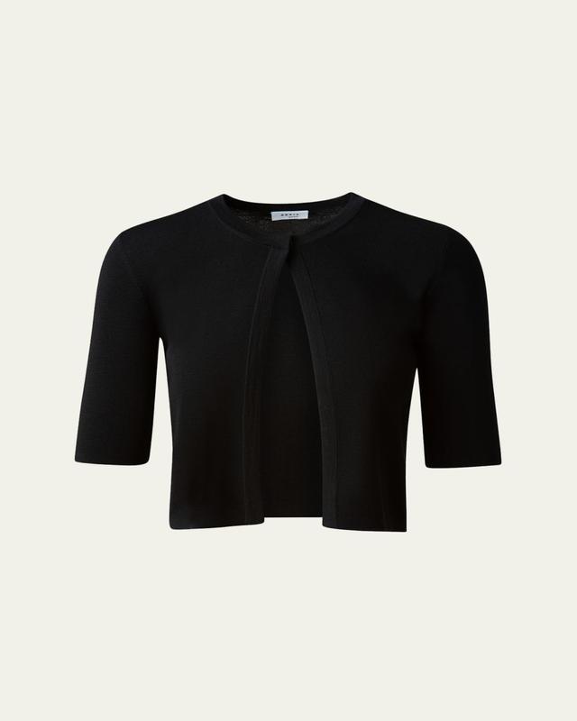 Half-Sleeve Short Cardigan