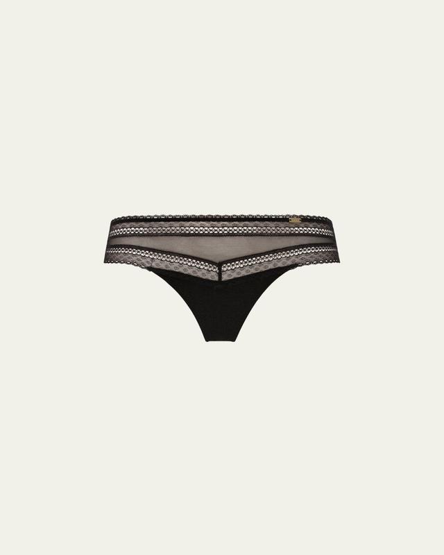 Chantelle Festivite Lace Brazilian Bikini Briefs