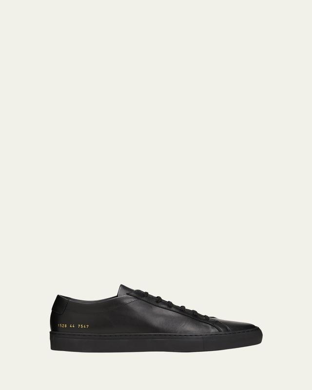 Men's Achilles Leather Low-Top Sneakers