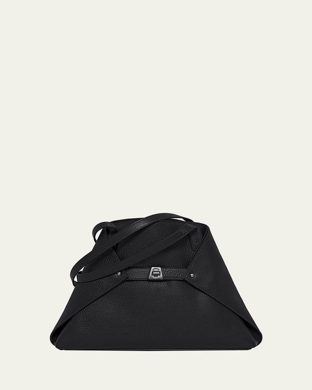 Ai Small Leather Shoulder Tote Bag
