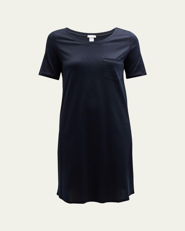 Cotton Deluxe Short-Sleeve Big Sleepshirt