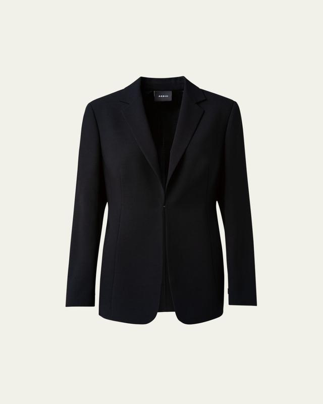 Odette Long Wool Blazer Jacket