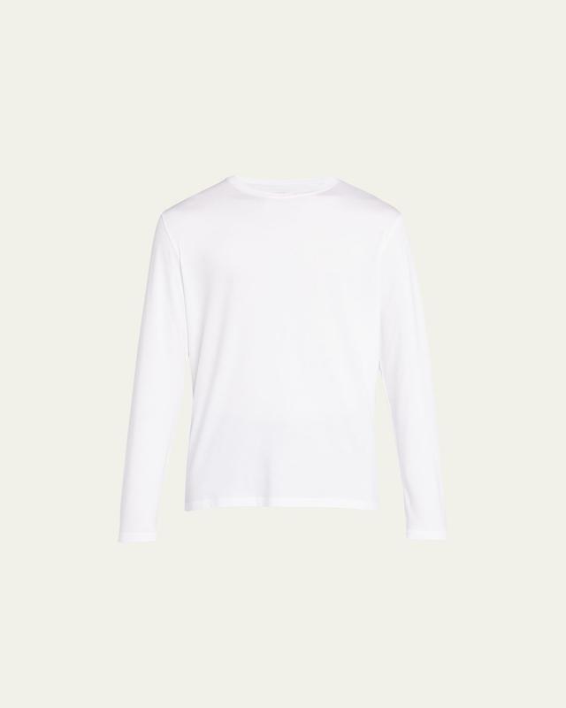 Men's Stretch Long Sleeve Crewneck T-Shirt