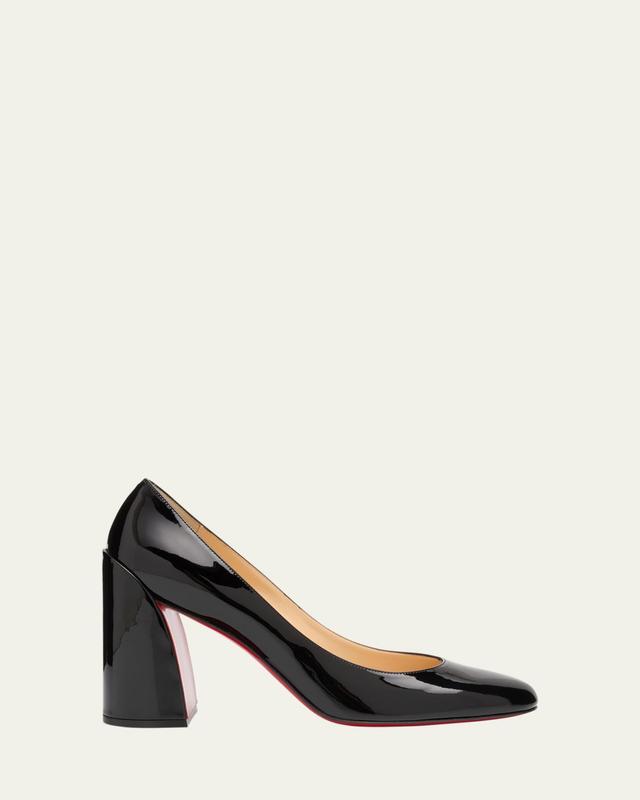 85mm Miss Sab Patent Pumps