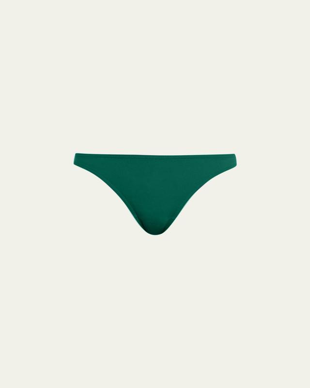 Fripon Solid Low-Rise Hipster Bikini Bottoms