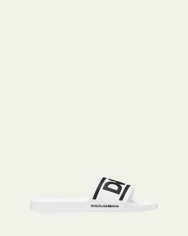 Men's Logo Pool Slides