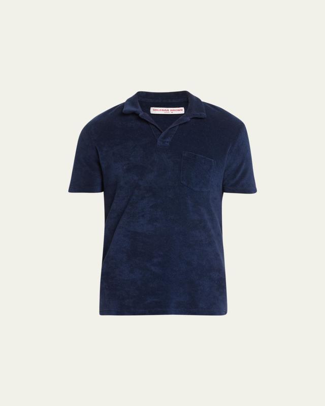 Men's Cotton Terry Polo Shirt