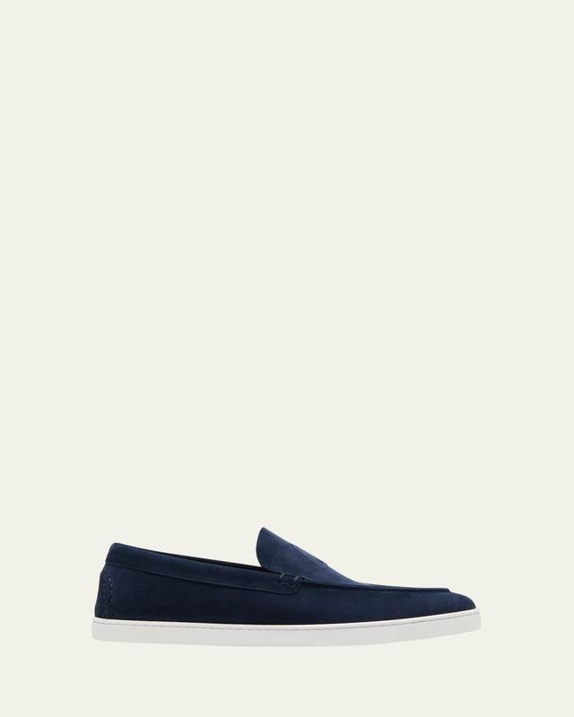 Men's Varsiboat Red Sole Leather Boat Shoes
