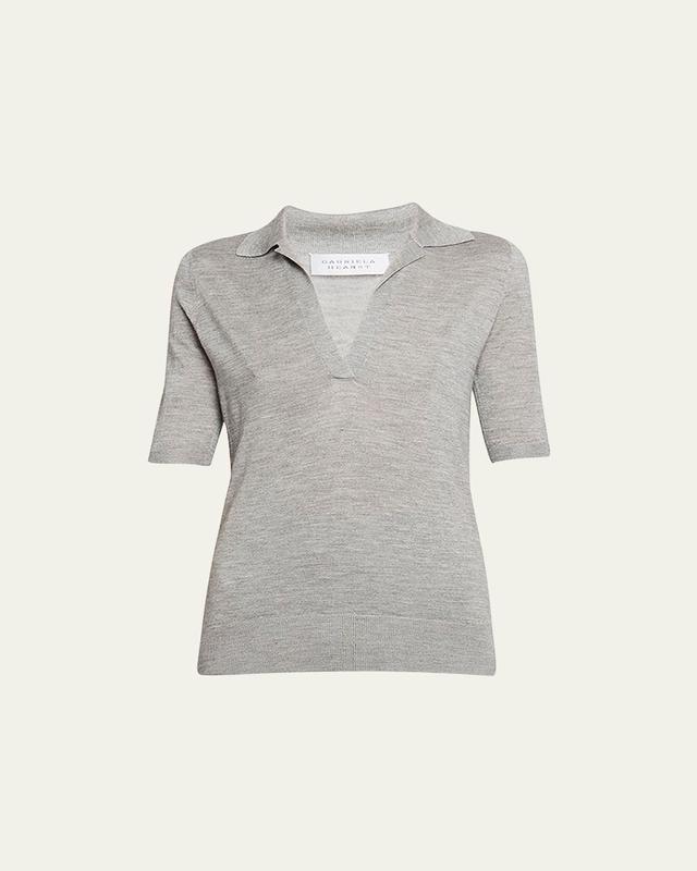 Frank Cashmere Polo Top