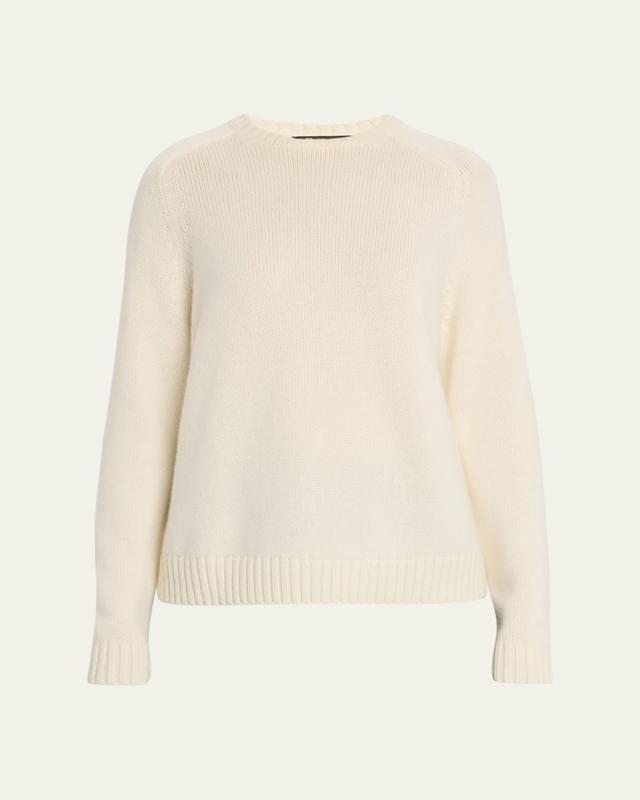 Loro Piana Neo Parksville Cashmere Crewneck Sweater
