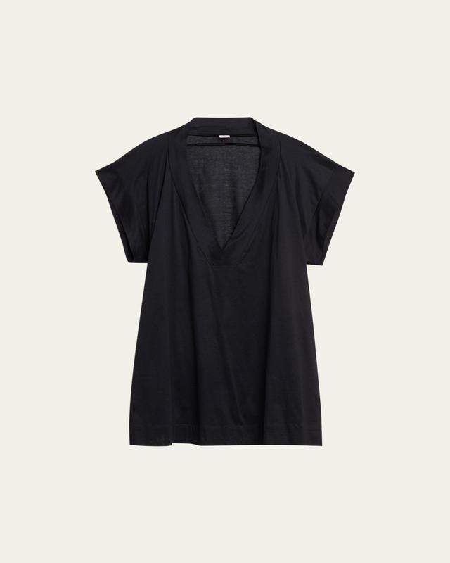 Renee V-Neck T-Shirt Coverup