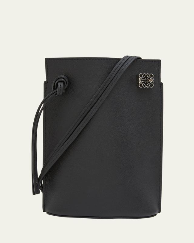 LOEWE Dice Pocket in Leather with Strap