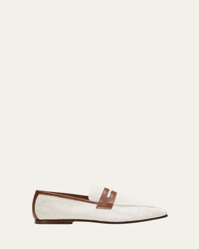 Sophique Essenziale Classic Bicolor Penny Loafers