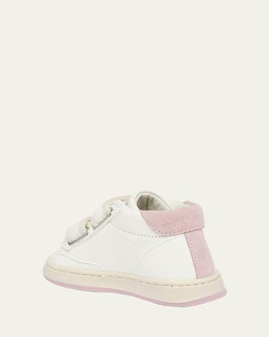 Golden Goose Girl's June Nappa Leather Glitter Star Sneakers, Baby/Toddler | Thumbnail 3