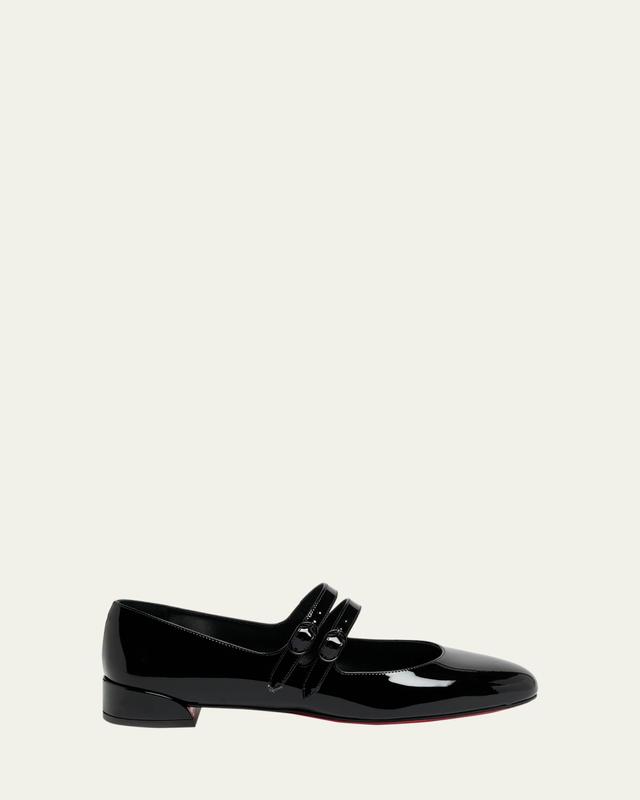 Sweet Jane Patent Ballerina Flats