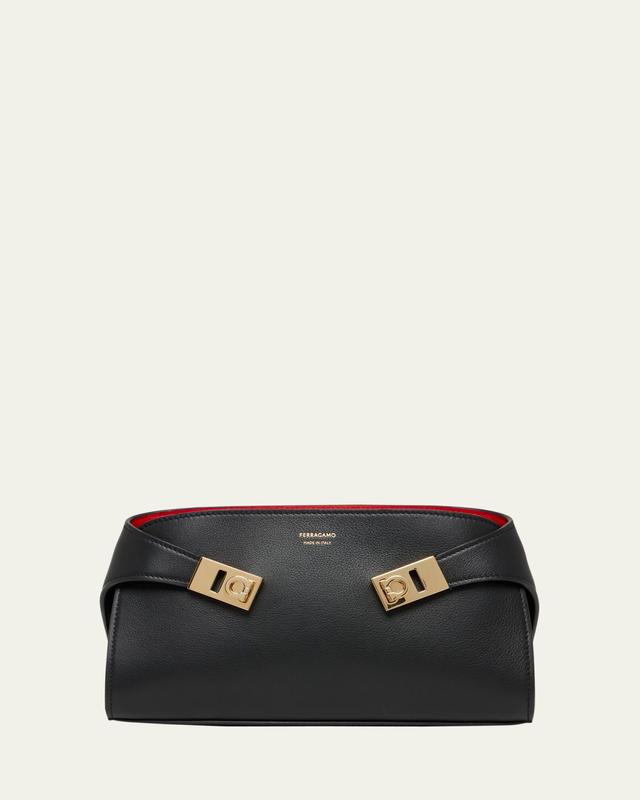 Mini Hug Leather Crossbody Bag