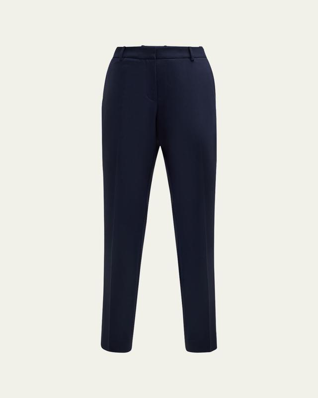Clinton Cropped Stretch Wool Pants