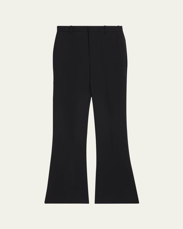 Bottega Veneta Wool Twill Flare Trousers